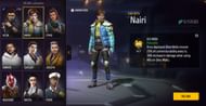 Select the preferred character from the menu (Image via Garena)